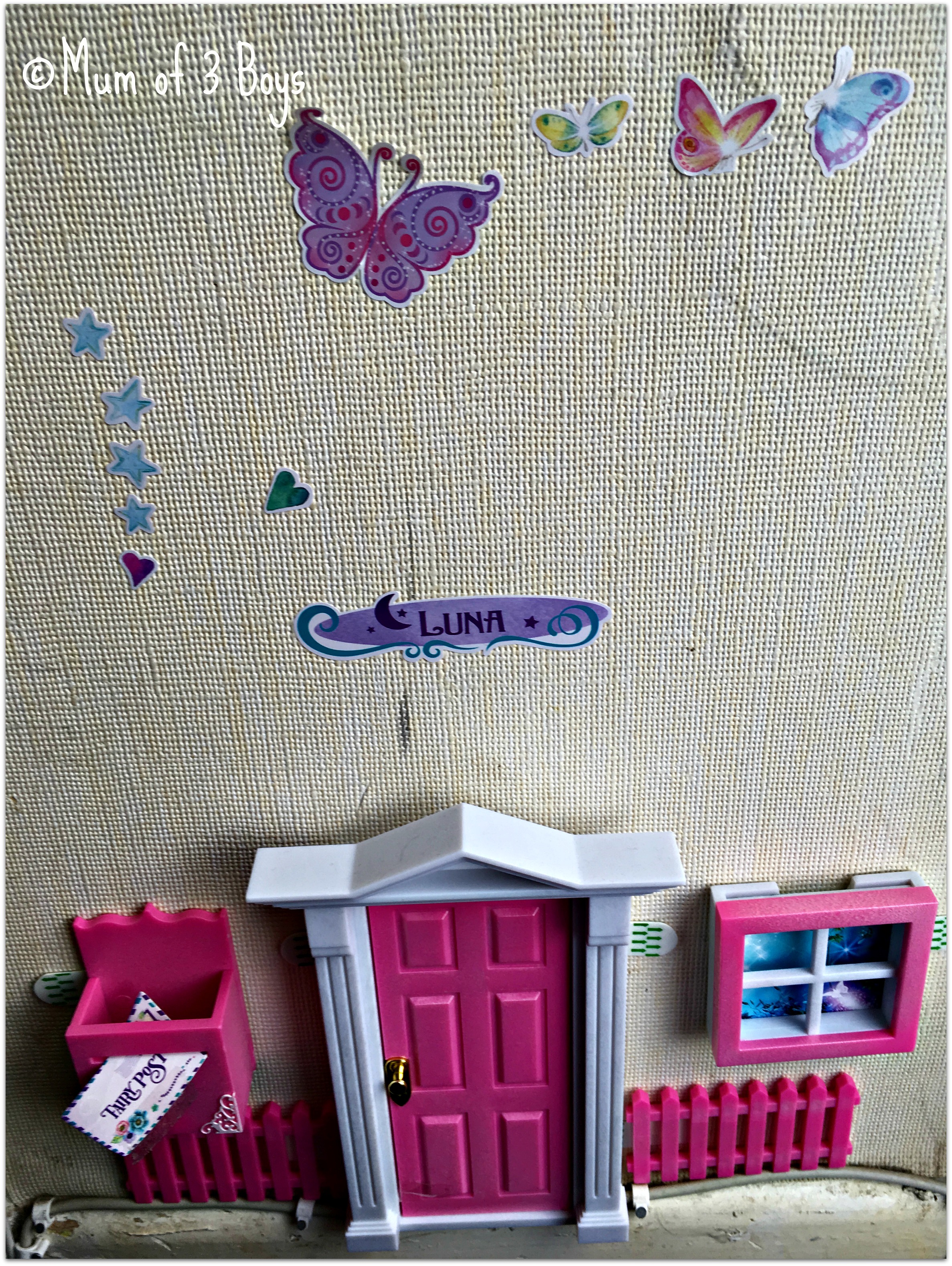 Opening Fairy Doors, review, imagination, fairy, sticker fairy doors